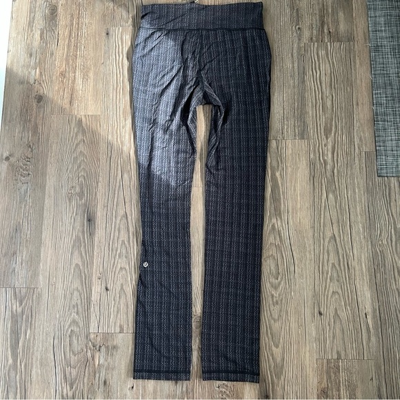 Lululemon Skinny Will Pant Ziggy Wee September Black Size 8 - Picture 5 of 5